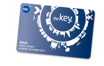 The key on sale bus card